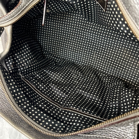 Kate Spade Metallic Gray Satchel - Picture 5 of 16